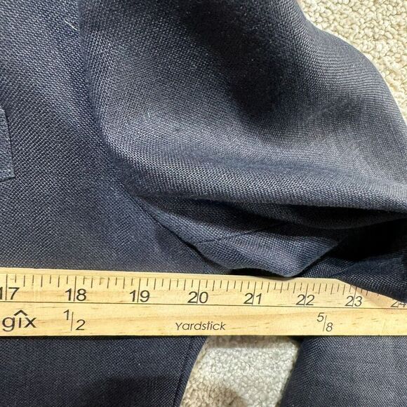 J. Crew Blazer Suit Jacket Men's 42R Blue Three Button Single Breasted Notch - Picture 8 of 12